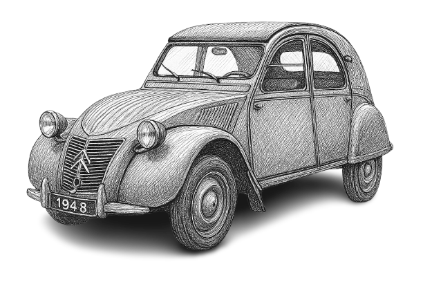 2CV antiguo