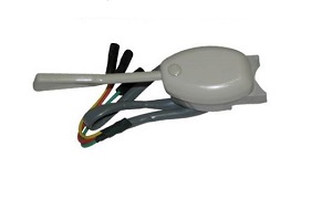 Conmutador intermitentes 2CV gris con clik-clok