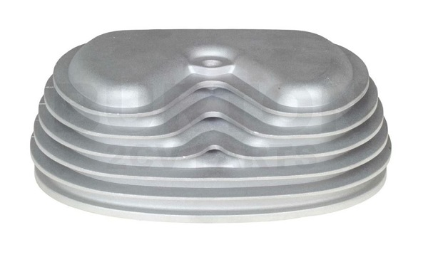 Tapa balancines aluminio aletas Burton