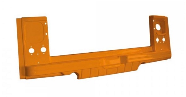 Panel trasero Mehari naranja