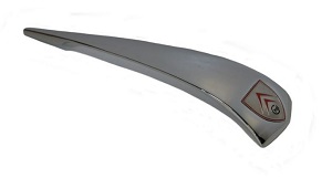 Asa aluminio cromado capot ID/DS