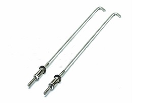 Tirante ángulo batería INOX (par)