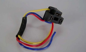 Conector, zócalo lámpara H4/CE con cables