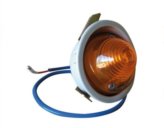 Piloto AV 2CV compl. con cazoleta gris, G